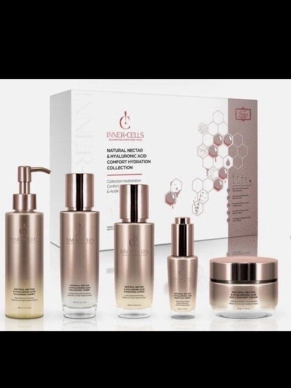 INNER CELLS Natural Nectar & Hyaluronic Acid Comfort Hydration Collection